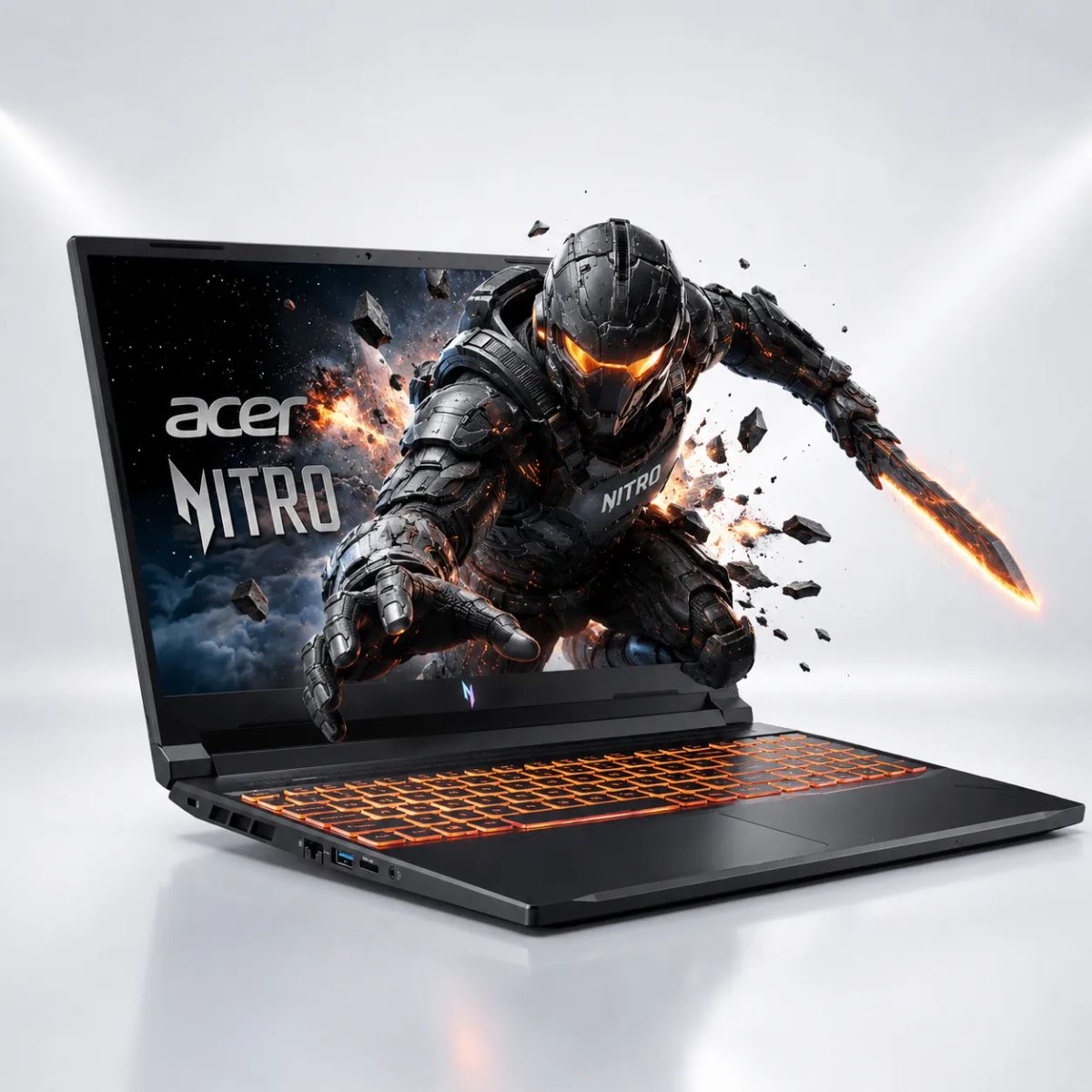 ACER - Laptop Gamer Acer Nitro V16 Ryzen AI 7 16GB 1TB SSD RTX 5060 8GB 16" 180Hz    ANV16-61-R0YW