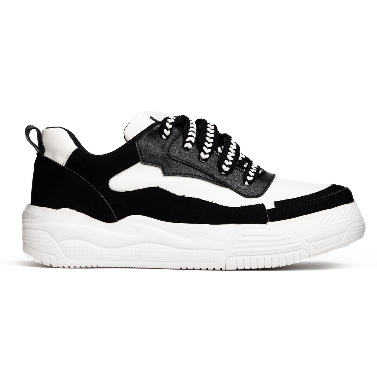 NEBULA - Zapatillas Urbanas Mujer Strong - Nébula - Blanco Negro