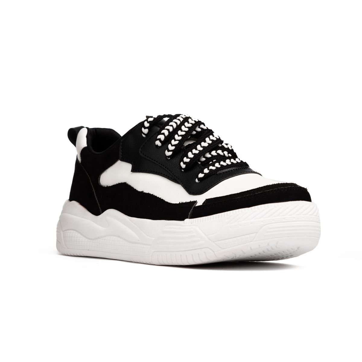 NEBULA - Zapatillas Urbanas Mujer Strong - Nébula - Blanco Negro