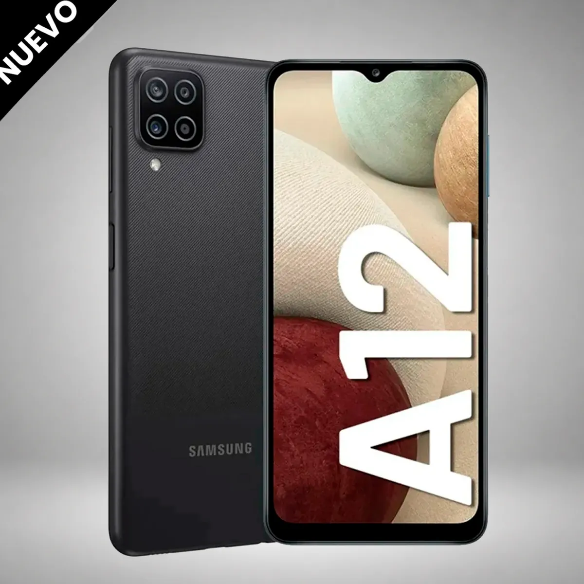 SAMSUNG - Celular SAMSUNG A12 4GB - 64GB Negro