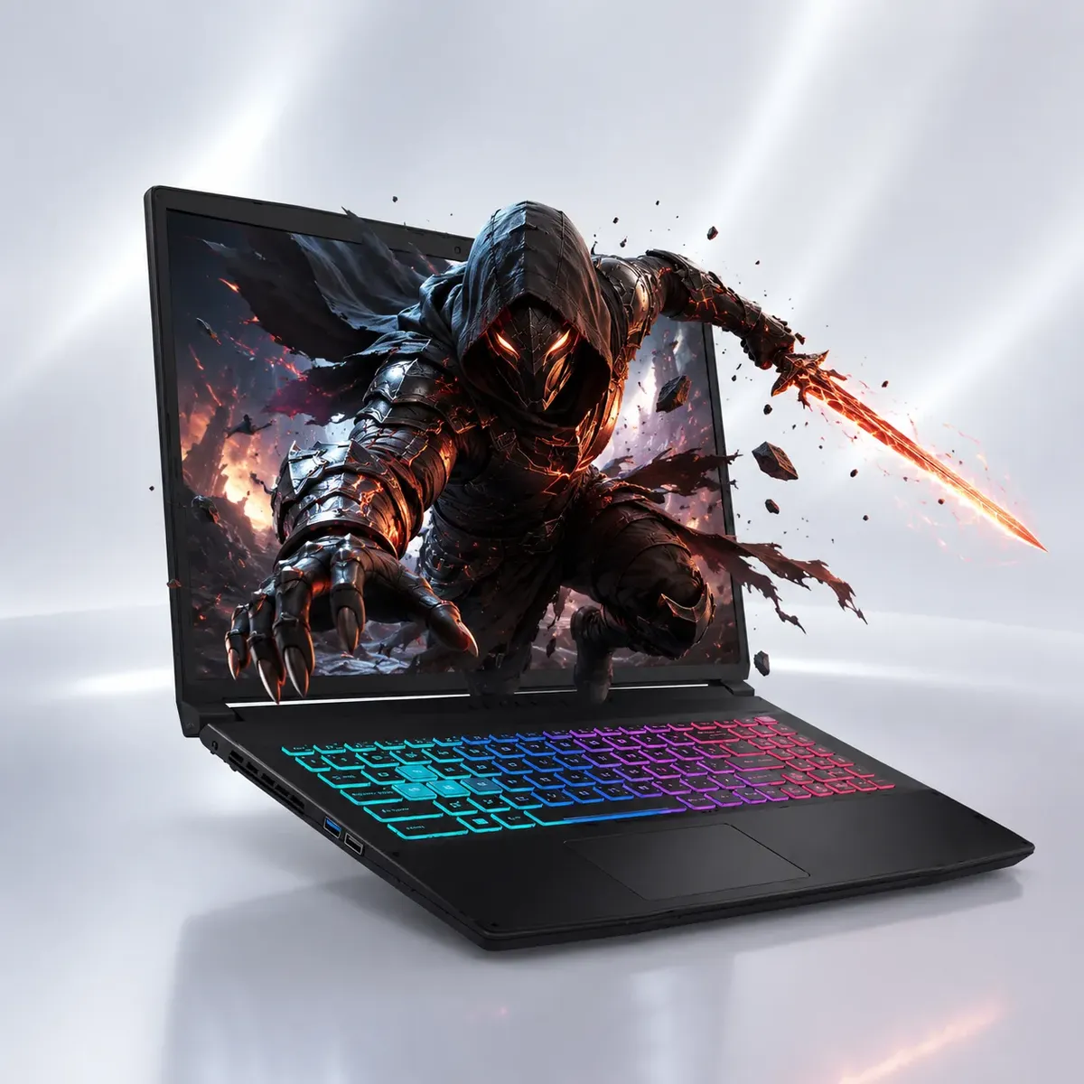 Msi - Laptop Gamer MSI Katana 17 Intel Core i7 16GB 512GB SSD RTX 4060 8GB 17.3"   B13VFK-1293PE   +MOCHILA