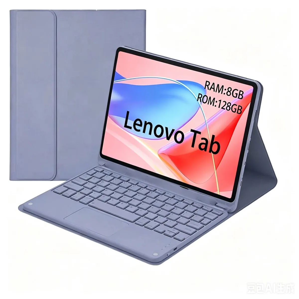 LENOVO - Tablet Lenovo Tab 8GB+128GB WiFi+Teclado Púrpurar+Lápiz