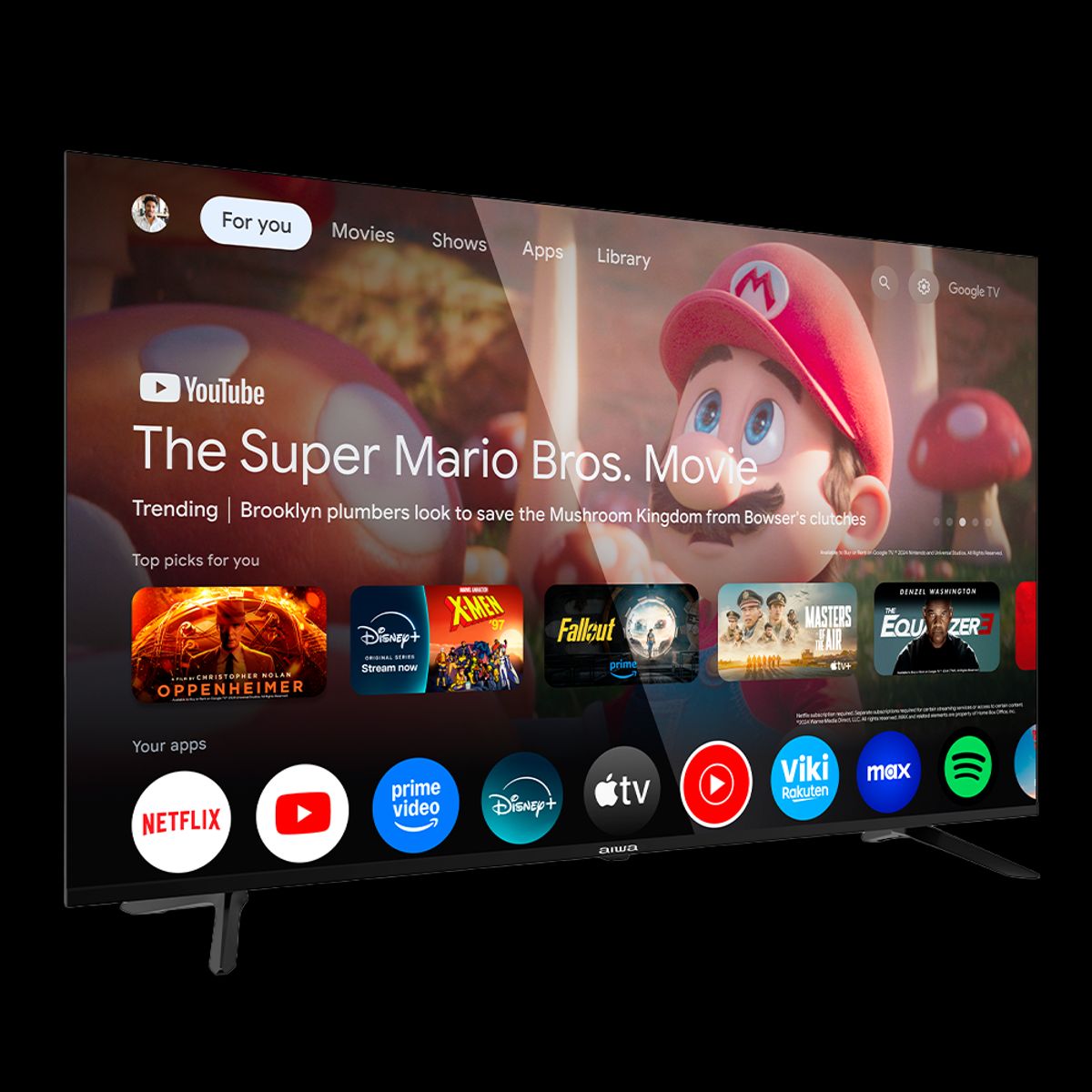AIWA - Smart TV AIWA 70" 4K QLED Google TV