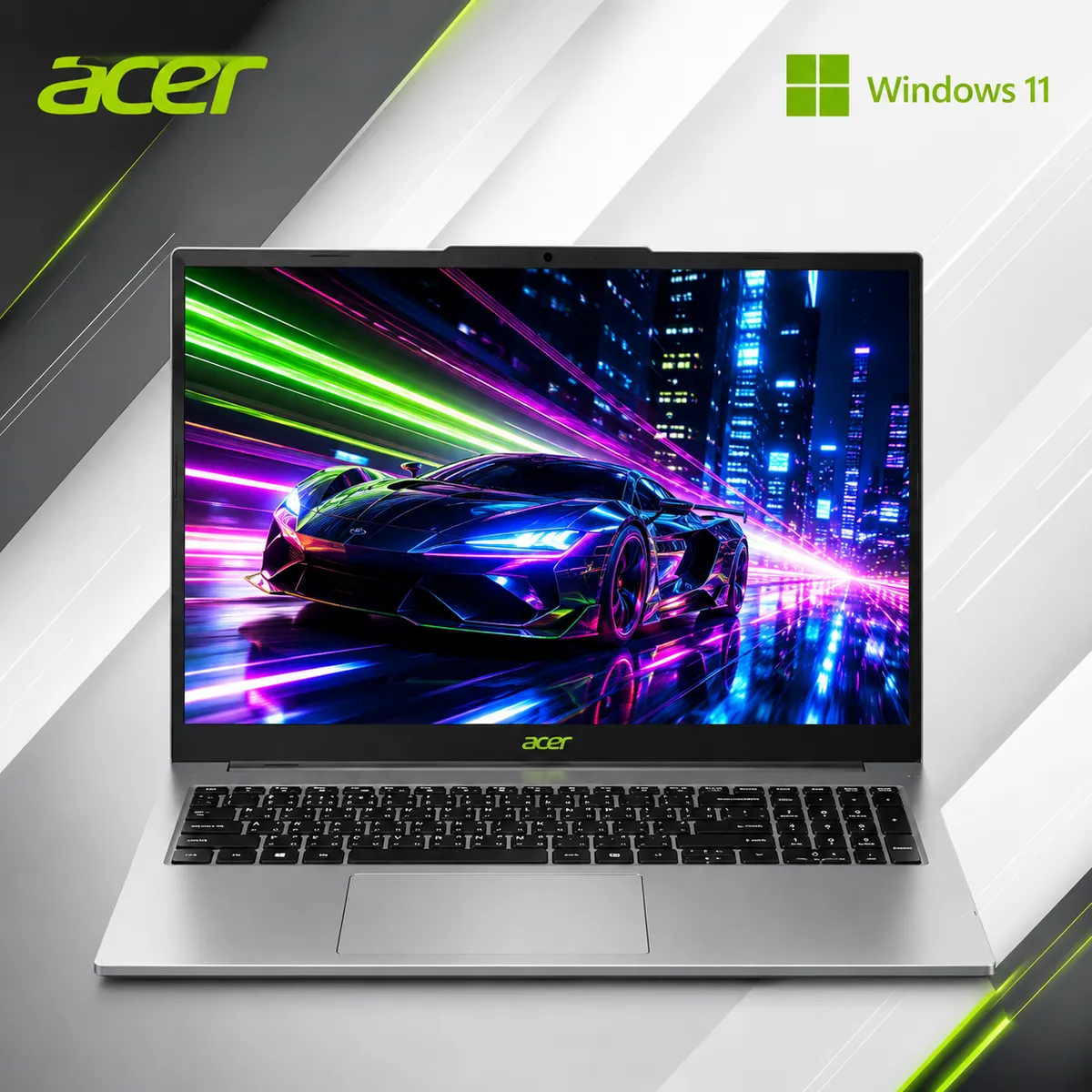ACER - Laptop Acer  15 Intel Core 3 N350 8GB 128GB SSD 15.6" FHD Windows 11 AL15-36P-32XP