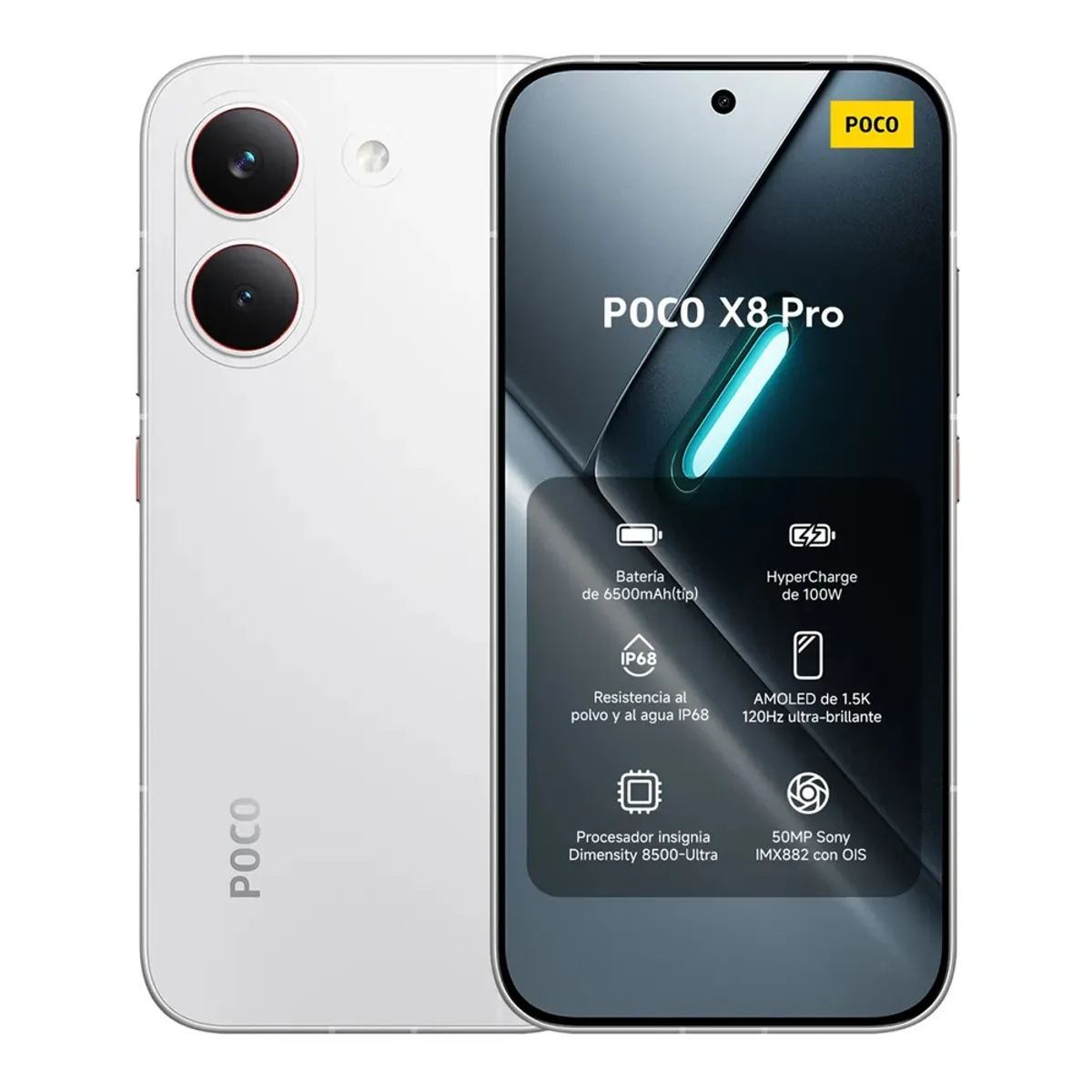 Xiaomi Poco X8 Pro 256GB 8GB Blanco, marca XIAOMI - Foto Principal