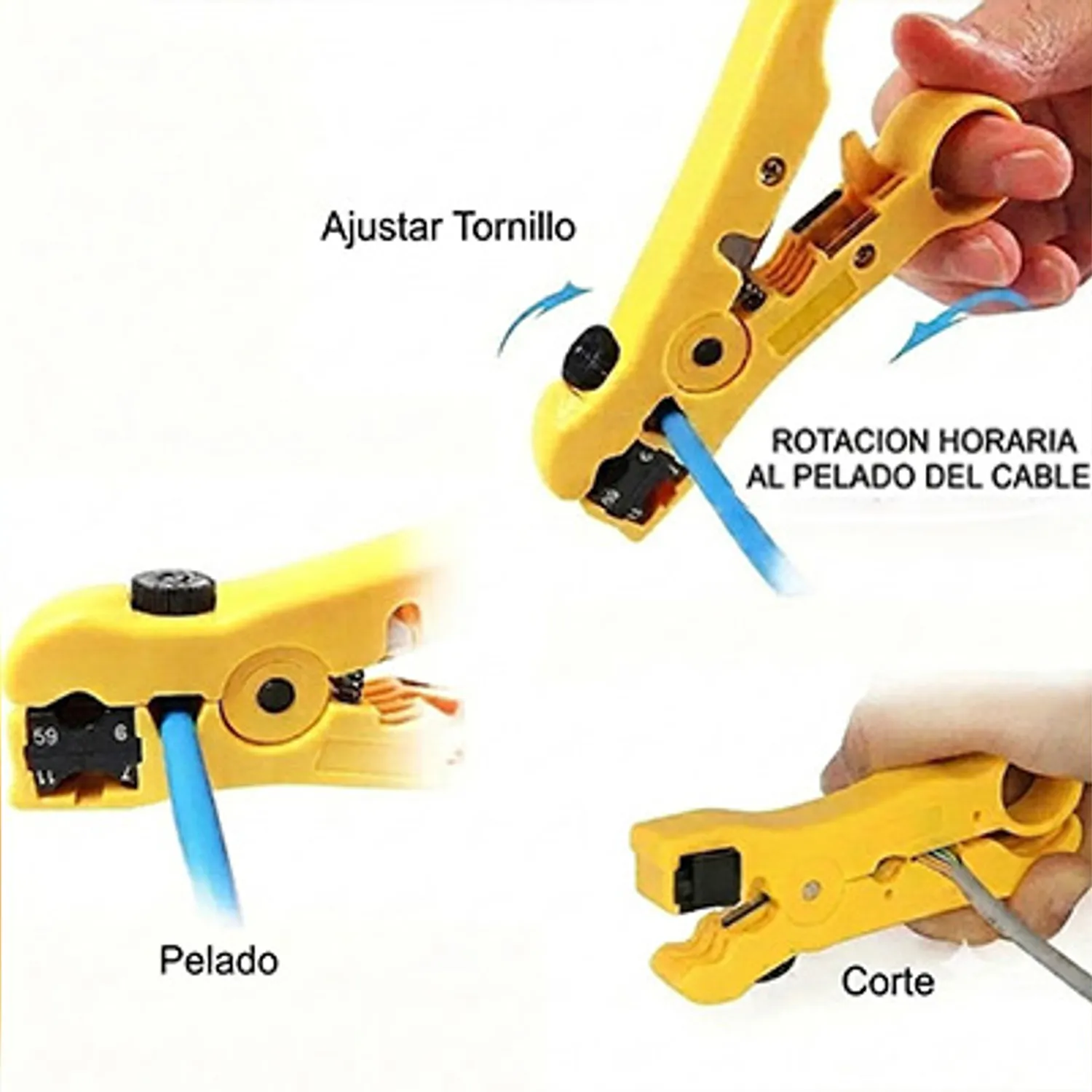 Herramienta universal CABLETIME para pelar y cortar cables