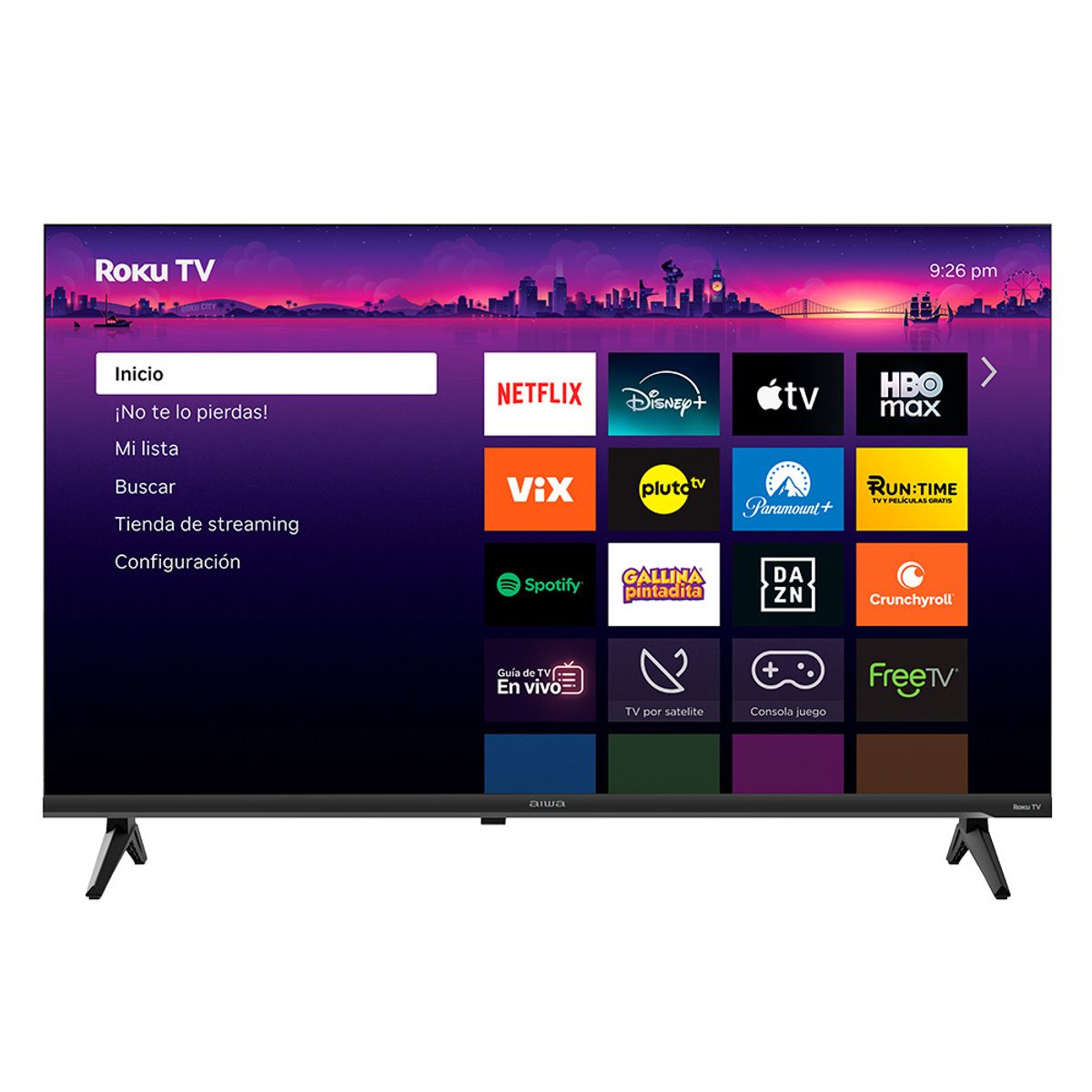 AIWA - Televisor smart Aiwa 40" FHD LED Roku TV AW40B2RK 2025