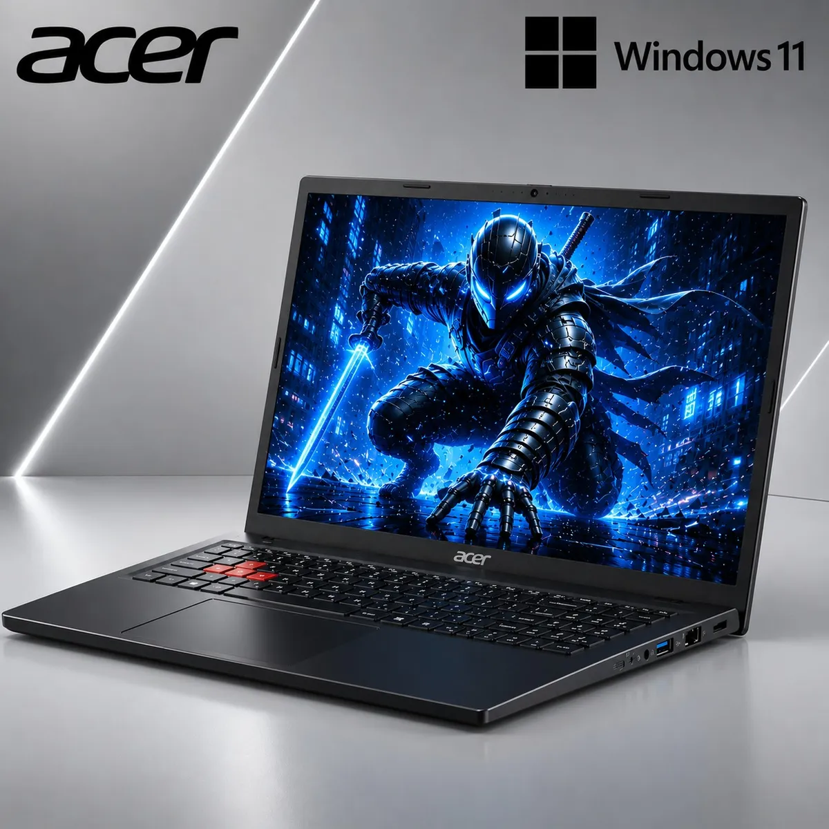 ACER - LAPTOP GAMER ACER NITRO LITE INTEL CORE I5 13420H 16GB RAM 512GB  RTX 3050 6GB 16"  NL16-71G-58BW