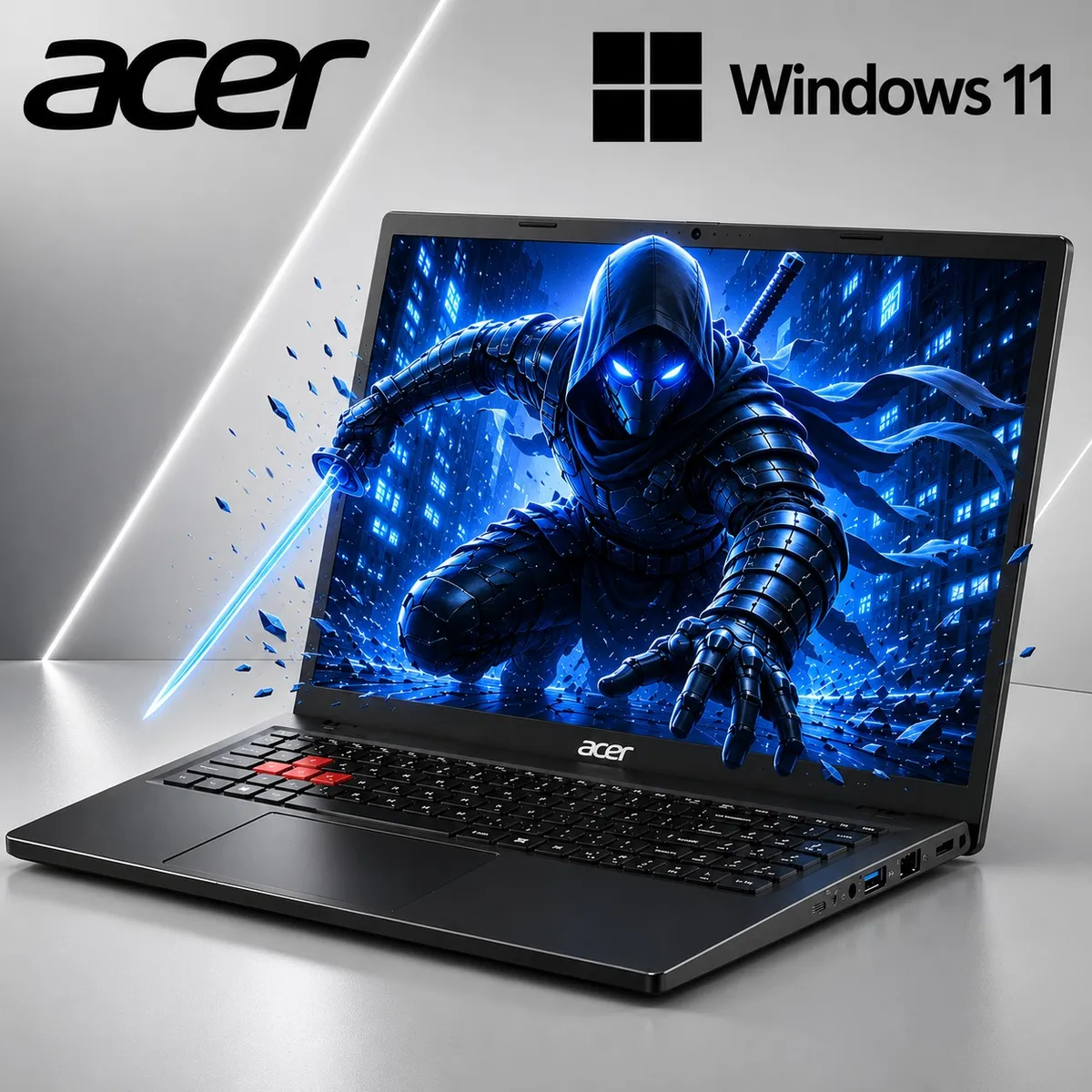 ACER - LAPTOP ACER NITRO V 15 ANV15-51-93PU CORE I9-13900H  15.6 RAM 16GB, 512GB, RTX 4060 8GB