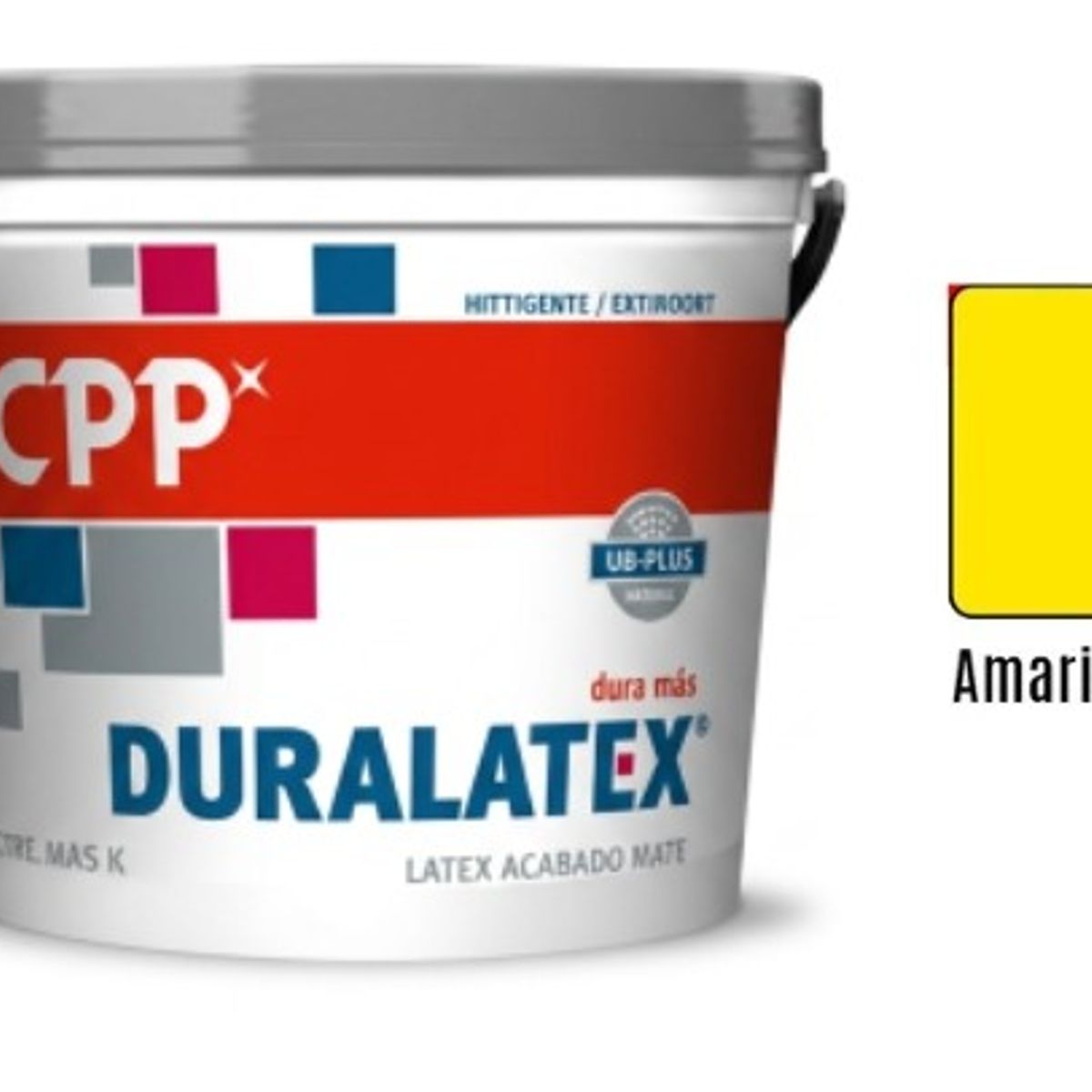 Pintura Duralatex CPP Amarillo 1GL, marca CPP - Foto Principal