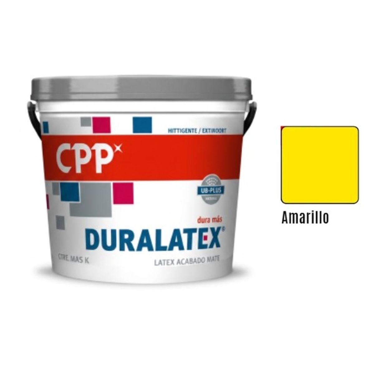 Pintura Duralatex CPP Amarillo 1GL, marca CPP - Foto Principal