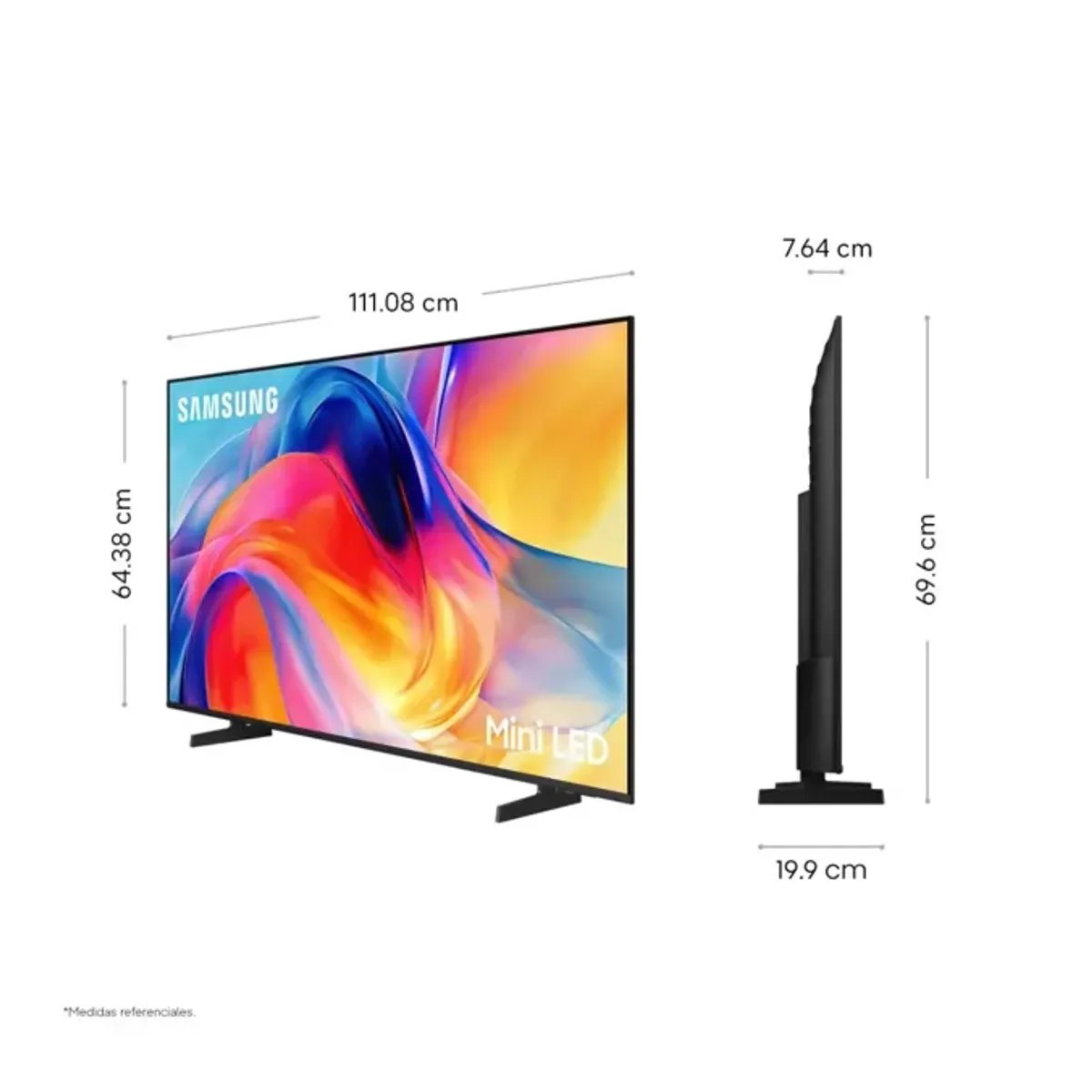 SAMSUNG - Televisor Samsung 50 Mini LED UN50M70HAGXPE Vision AI Smart TV