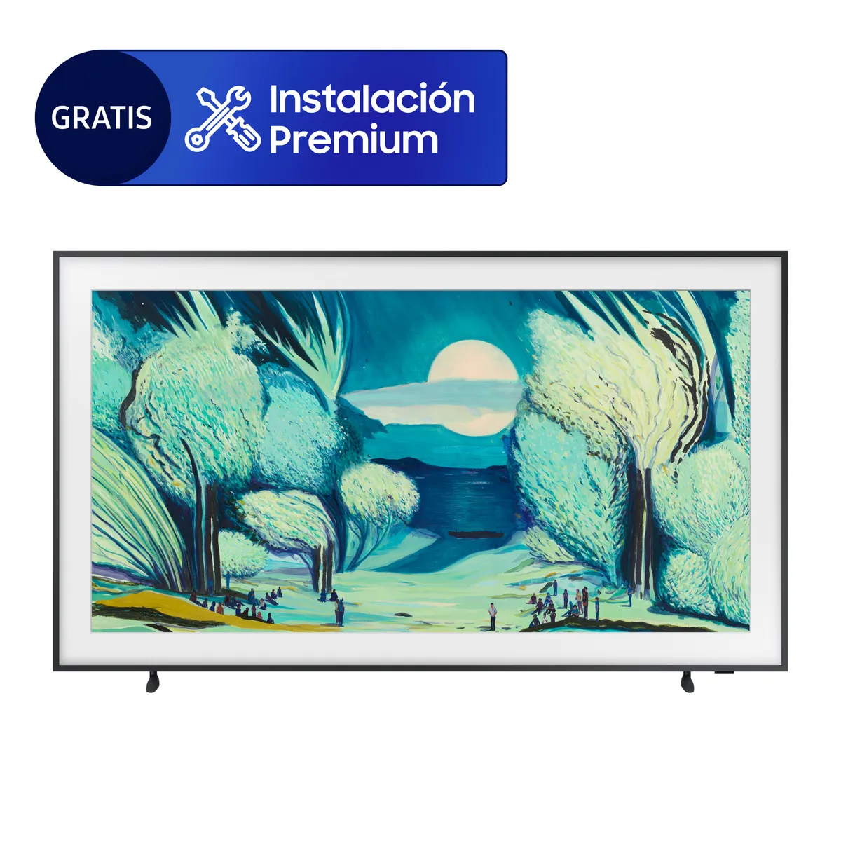 SAMSUNG - Smart TV Samsung 55 The Frame LS03F Vision AI 2025 QN55LS03FAGXPE