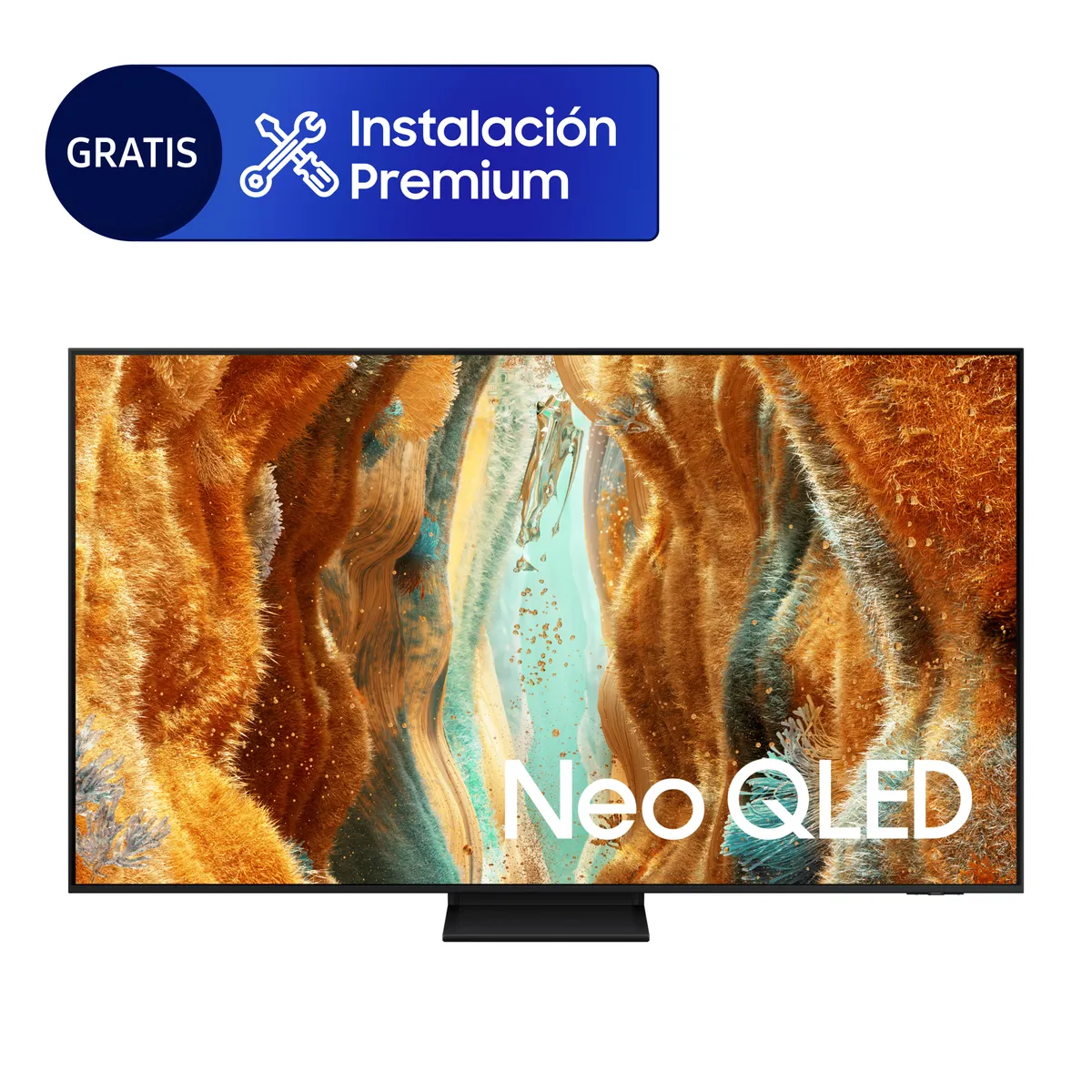 SAMSUNG - Smart TV Samsung 55 Neo QLED 4K QN70F Vision AI 2025 QN55QN70FAGXPE