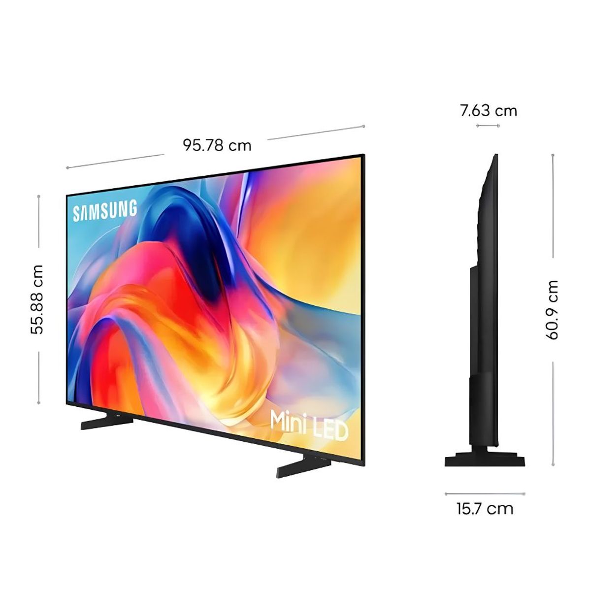 SAMSUNG - TELEVISOR SAMSUNG 43 MINI LED 43M70H VISION AI SMART TV + Sounbar Samsung