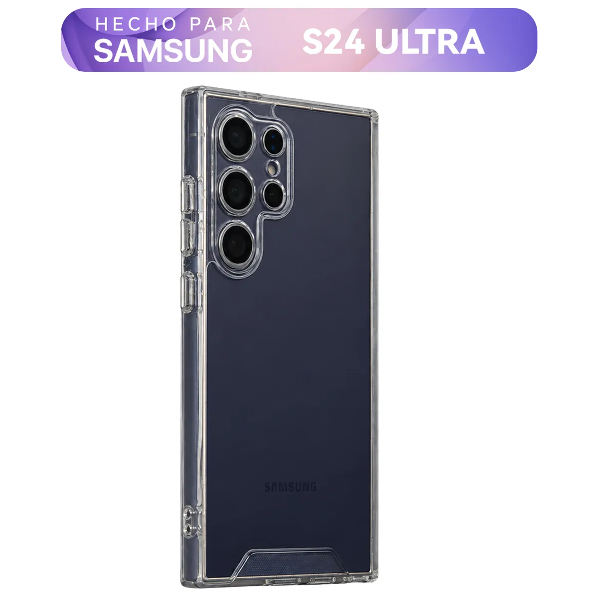 Case Space Transparente Compatible con Samsung S24 Ultra CASE ...