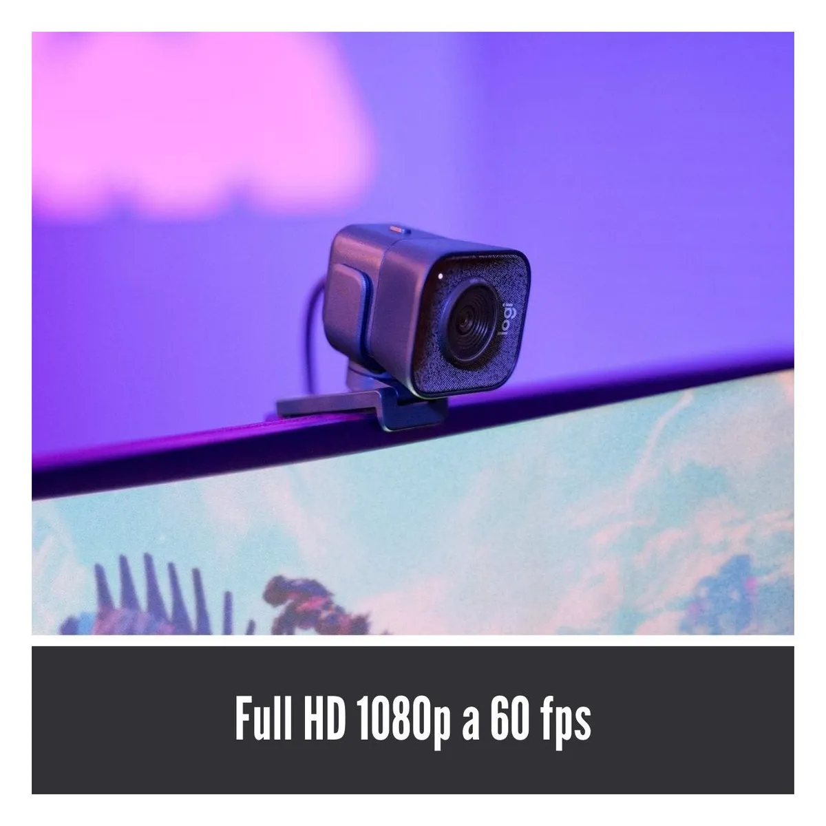 LOGITECH - Logitech - Cámara Web StreamCam Plus Full HD 1080p con Trípode