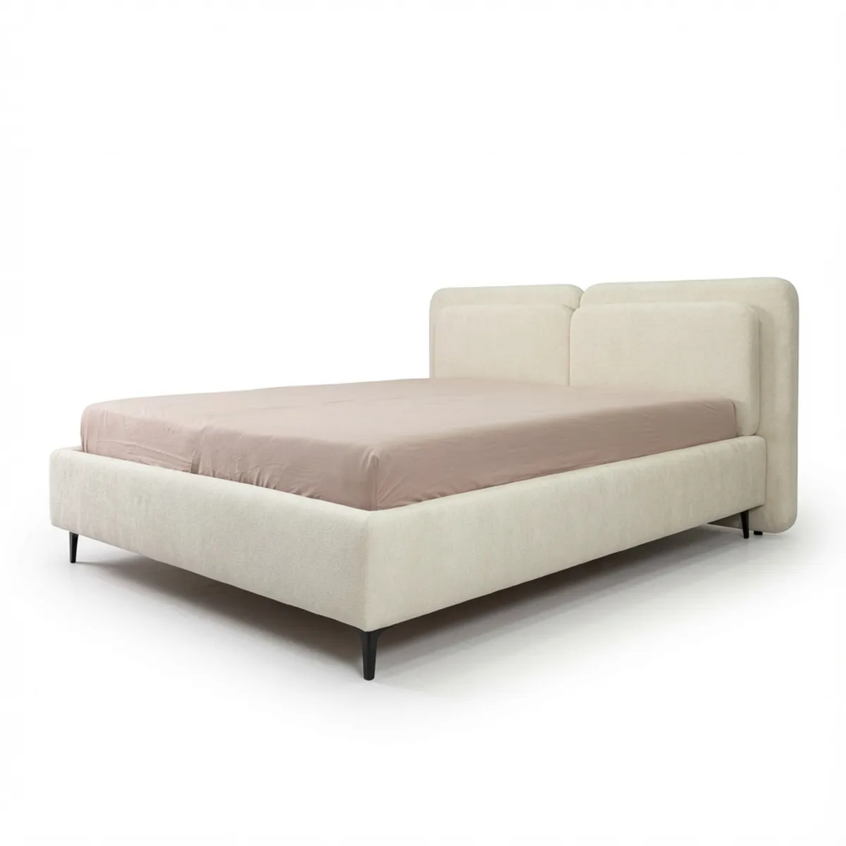 Cama Box Liora 2 Plazas Blanco Tarima + Cabecera TU MESITA, marca TU MESITA - Foto 2