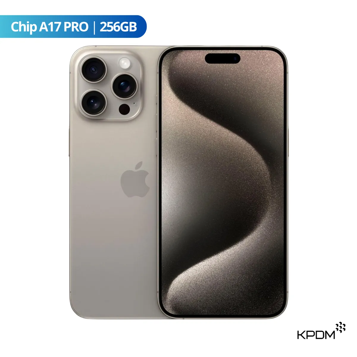 APPLE - iPhone 15 Pro 256GB Titanio Natural eSIM Reacondicionado Grado A