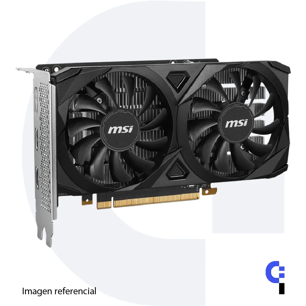 Msi - TARJETA DE VIDEO GDDR6 6GB RTX 3050 MSI VENTUS 2X OC NVIDIA GEFORCE 96 BITS