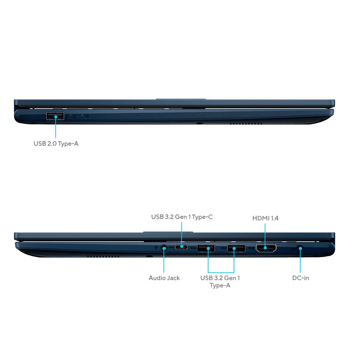 ASUS - Laptop ASUS Vivobook 15 Core5 8GB 512GB SSD Win11 15.6