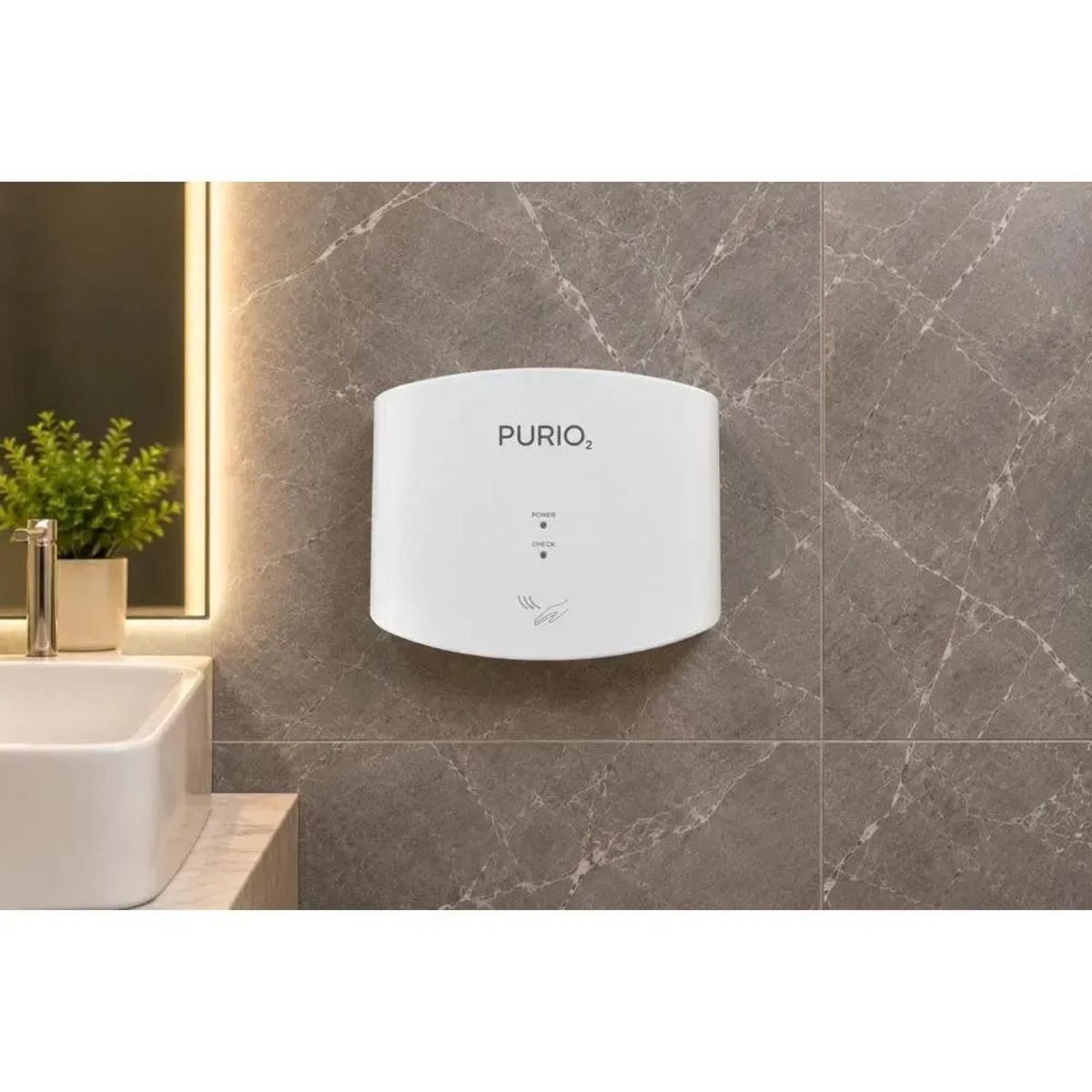 PURIO - Secador de manos PURIO JET Color Blanco