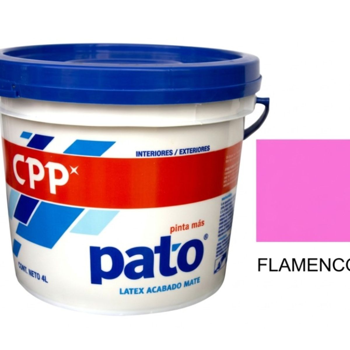 CPP - Pintura Látex Mate Pato Flamenco 1GL