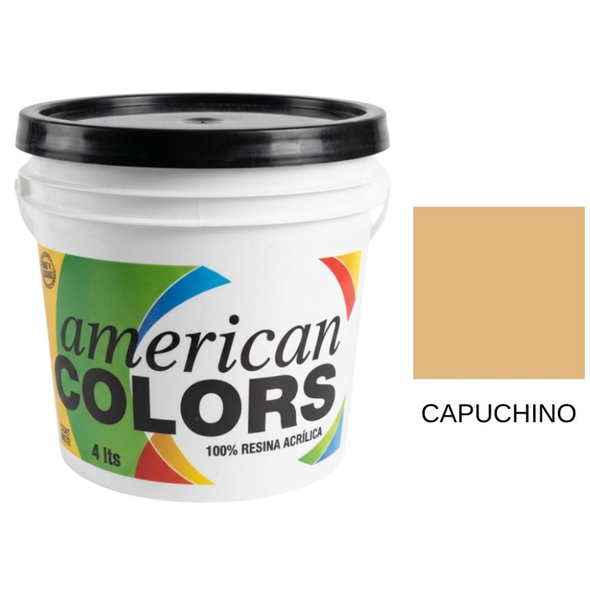 CPP - Pintura Látex Satinado American Colors CAPUCHINO 1GL