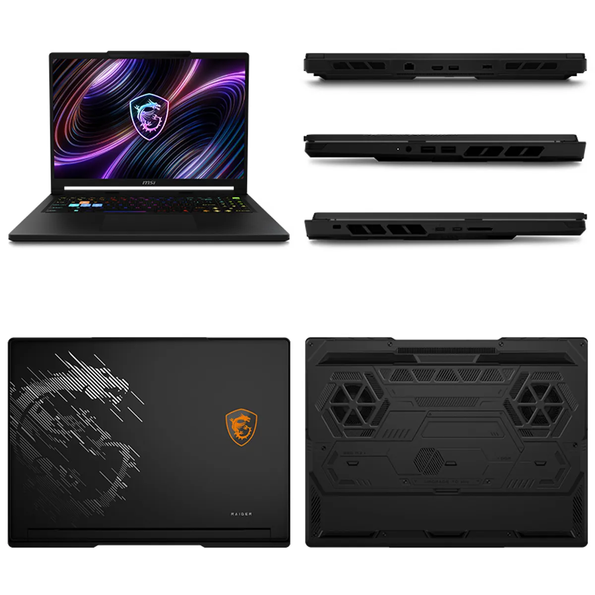 Msi - NB Gaming MSI Raider A16 HX B8WI 16" QHD+ IPS, AMD Ryzen 9 8940HX hasta 5.2GHz, 16GB DDR5 WIN 11 HOME