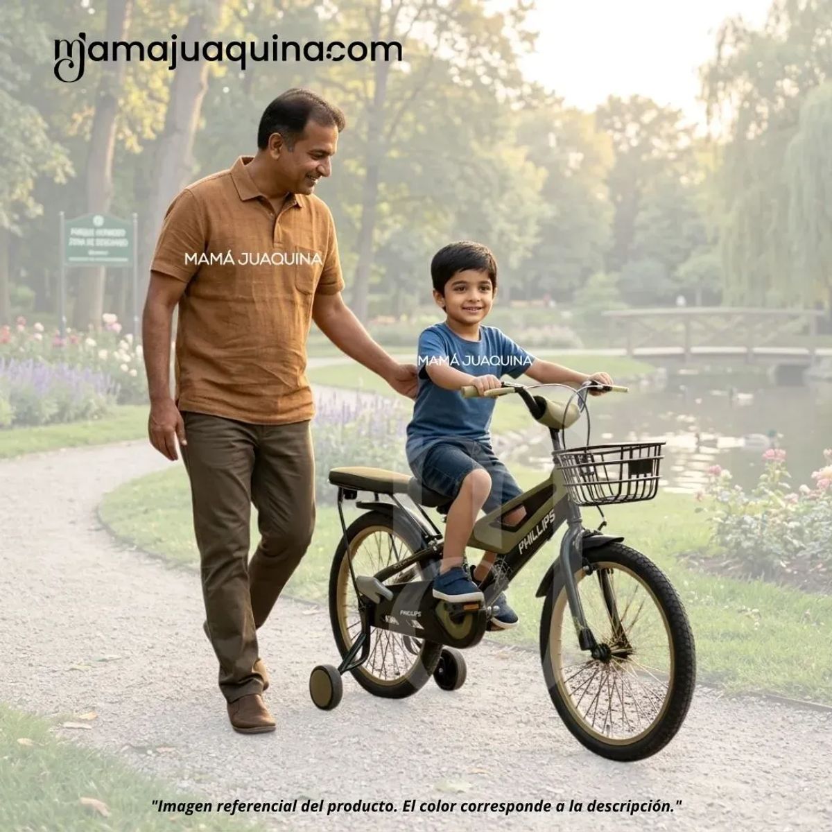 Bicicleta Para Niño Aro 20 «MEGATRON» con Canasta Edición Exclusiva Dark Green, marca Baby - Foto 2