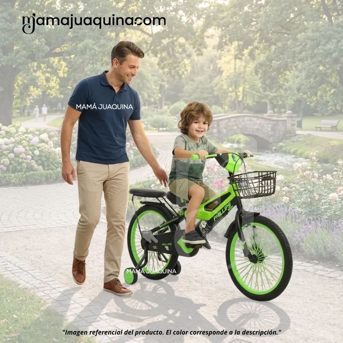 Bicicleta Para Niño Aro 20 «MEGATRON» con Canasta Edición Exclusiva Green, marca Baby - Foto 2