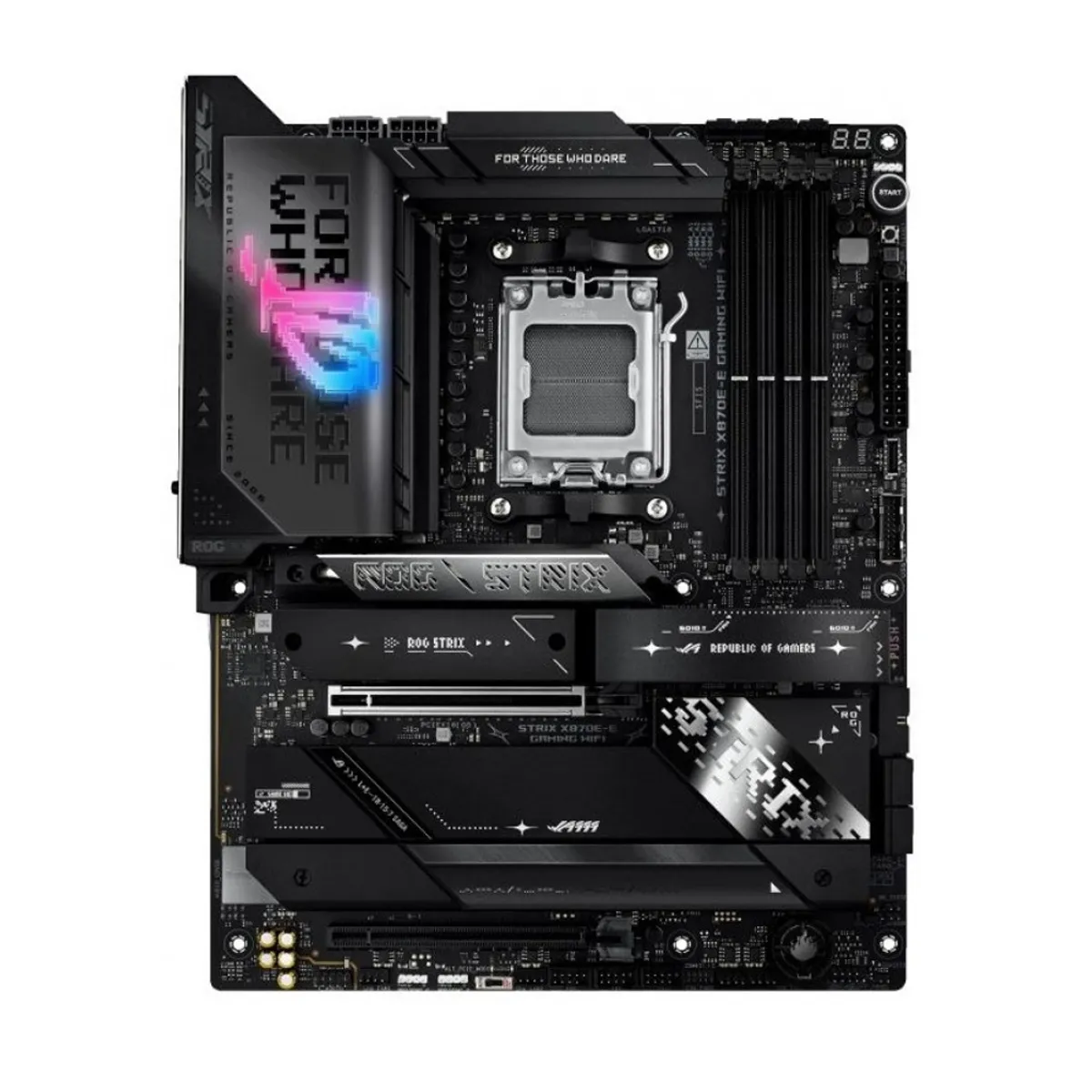 ASUS - Motherboard Rog Strix X870E-E Gaming Velocidad