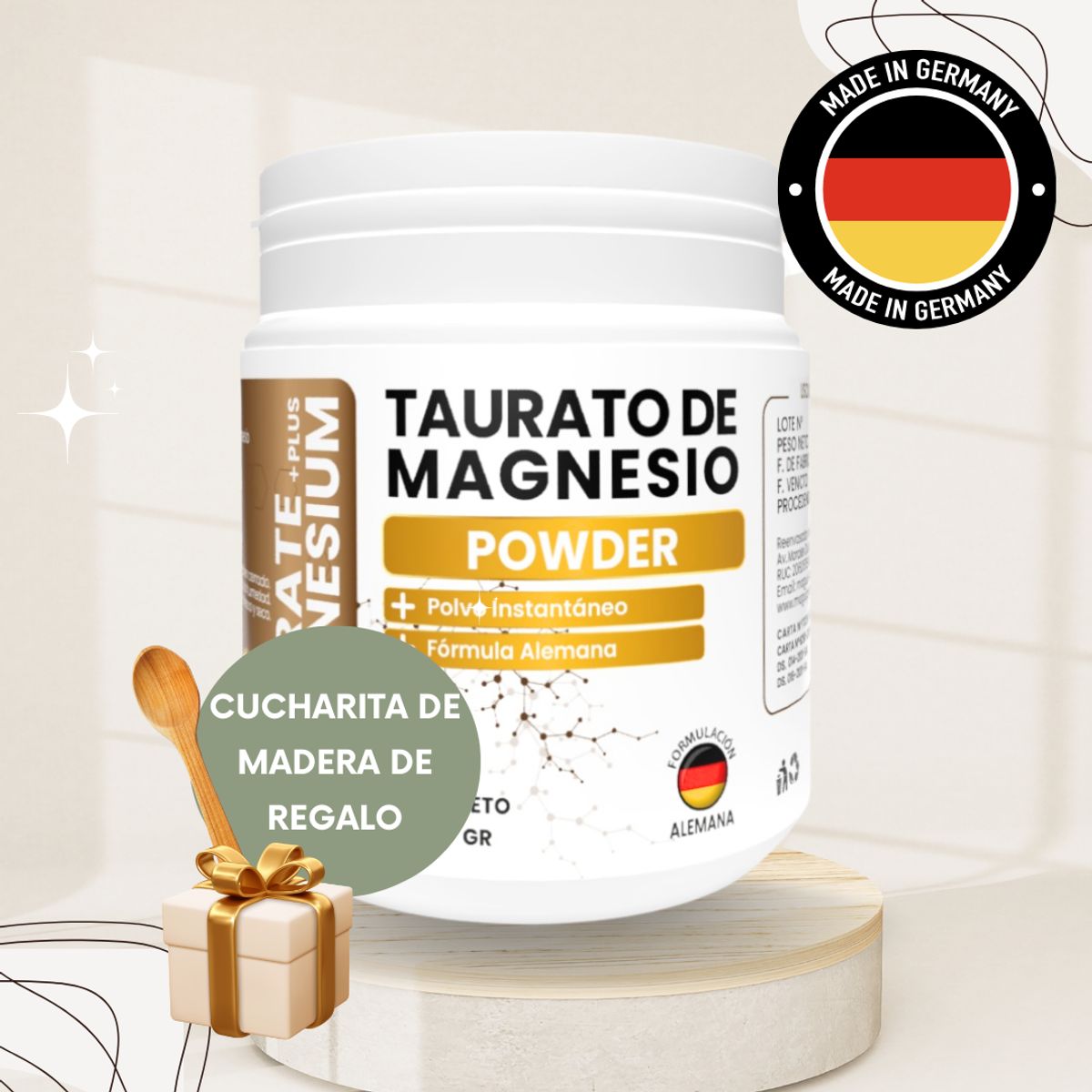 GENERICO - Taurato de Magnesio 200 GR