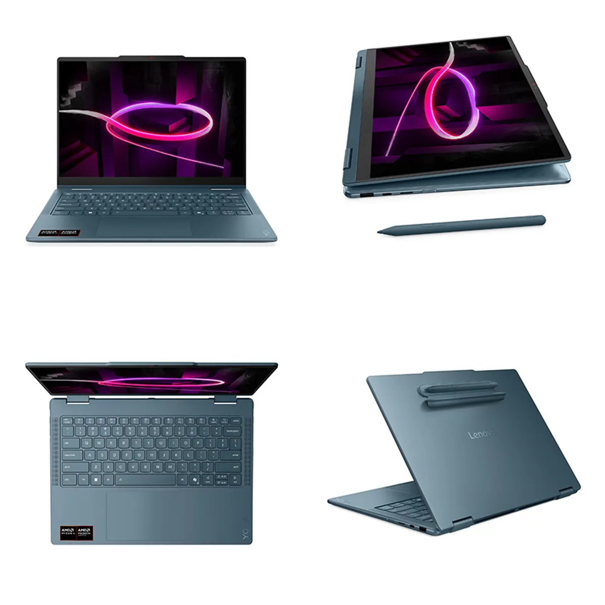 LENOVO - NB Lenovo Yoga 7 2-in-1 14AGP11, 14" WUXGA OLED, AMD Ryzen AI 7 445 4.6GHz, 32GB LPDDR5X SIN OS