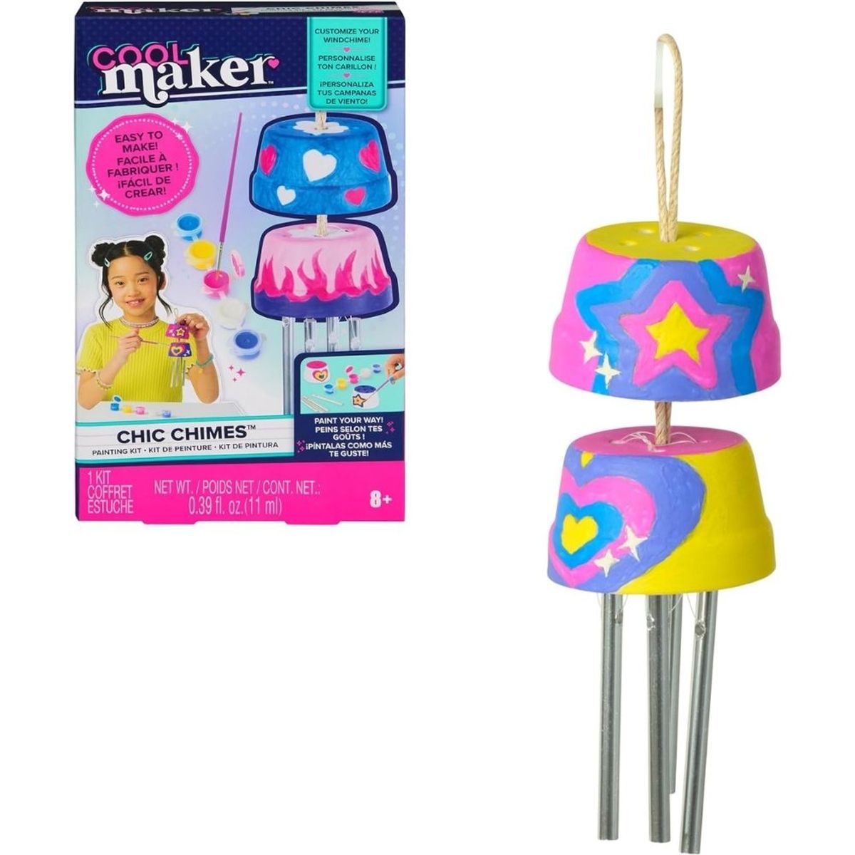 COOL MAKER - COOL MAKER KIT DE PINTURAS DE CAMPANAS DE VIENTO