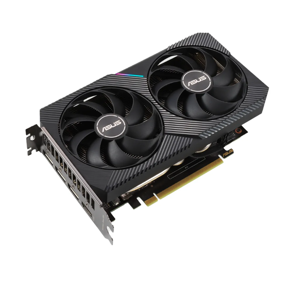 ASUS - Tarjeta gráfica ASUS DUAL-RTX3060-O12G-V2 12 GB GDDR6 PCIe 4.0