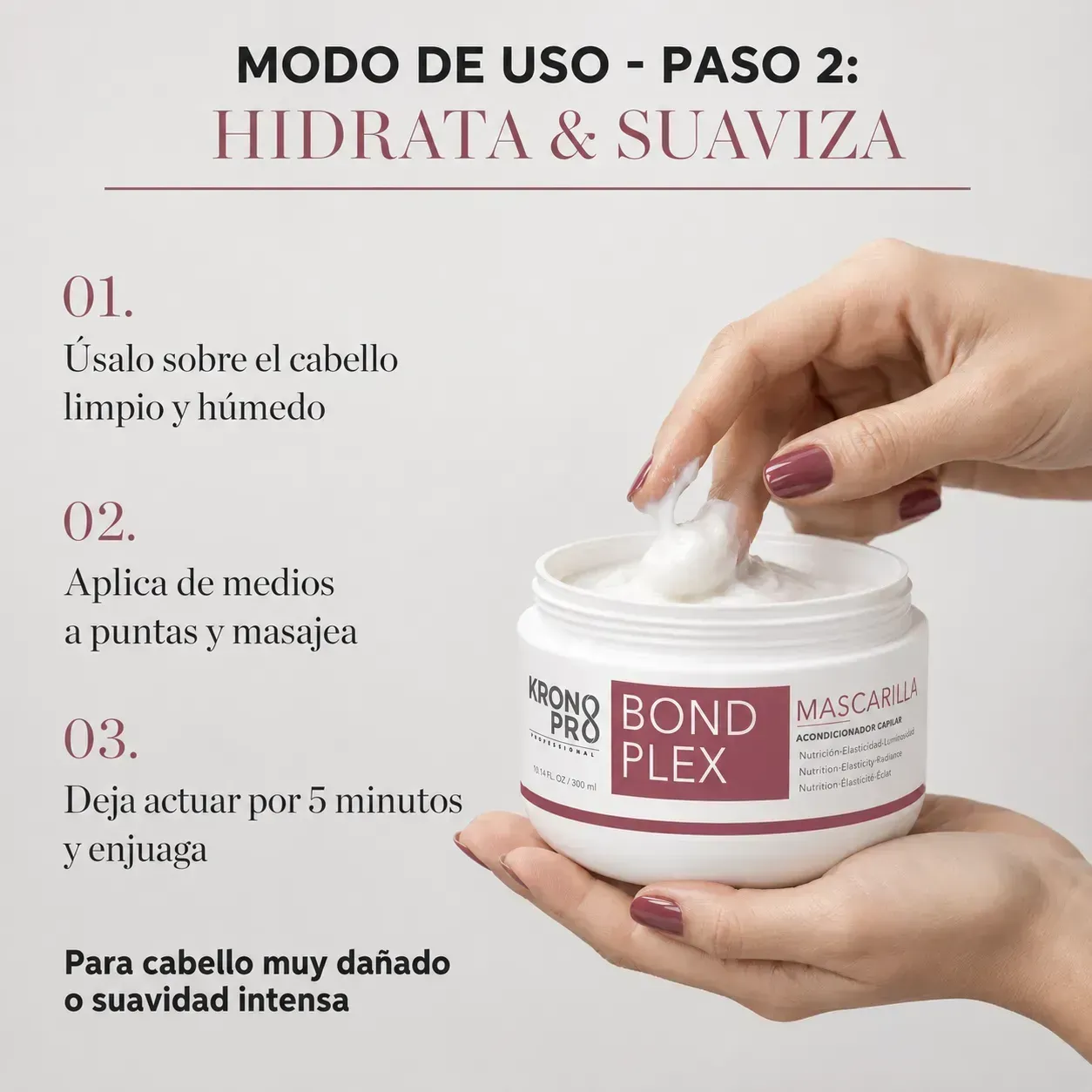 Modo De Uso Mascarilla Bond Plex