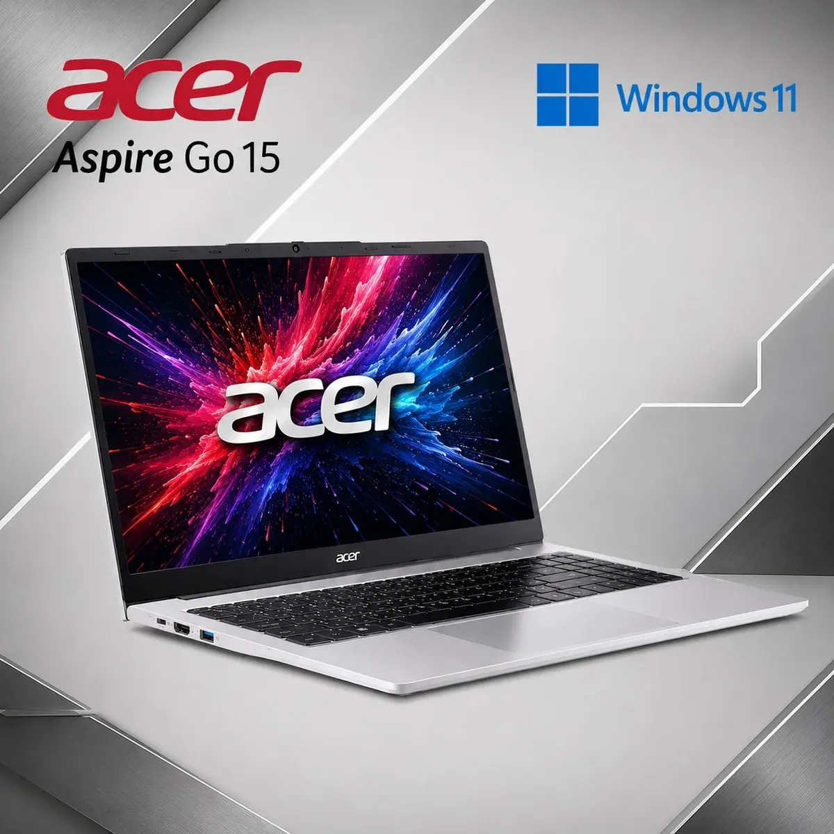 ACER - Laptop Acer Aspire Go 15 Ryzen 7 7730U 16GB RAM 512GB SSD 15.6" FHD Win11 AG15-42P-R917
