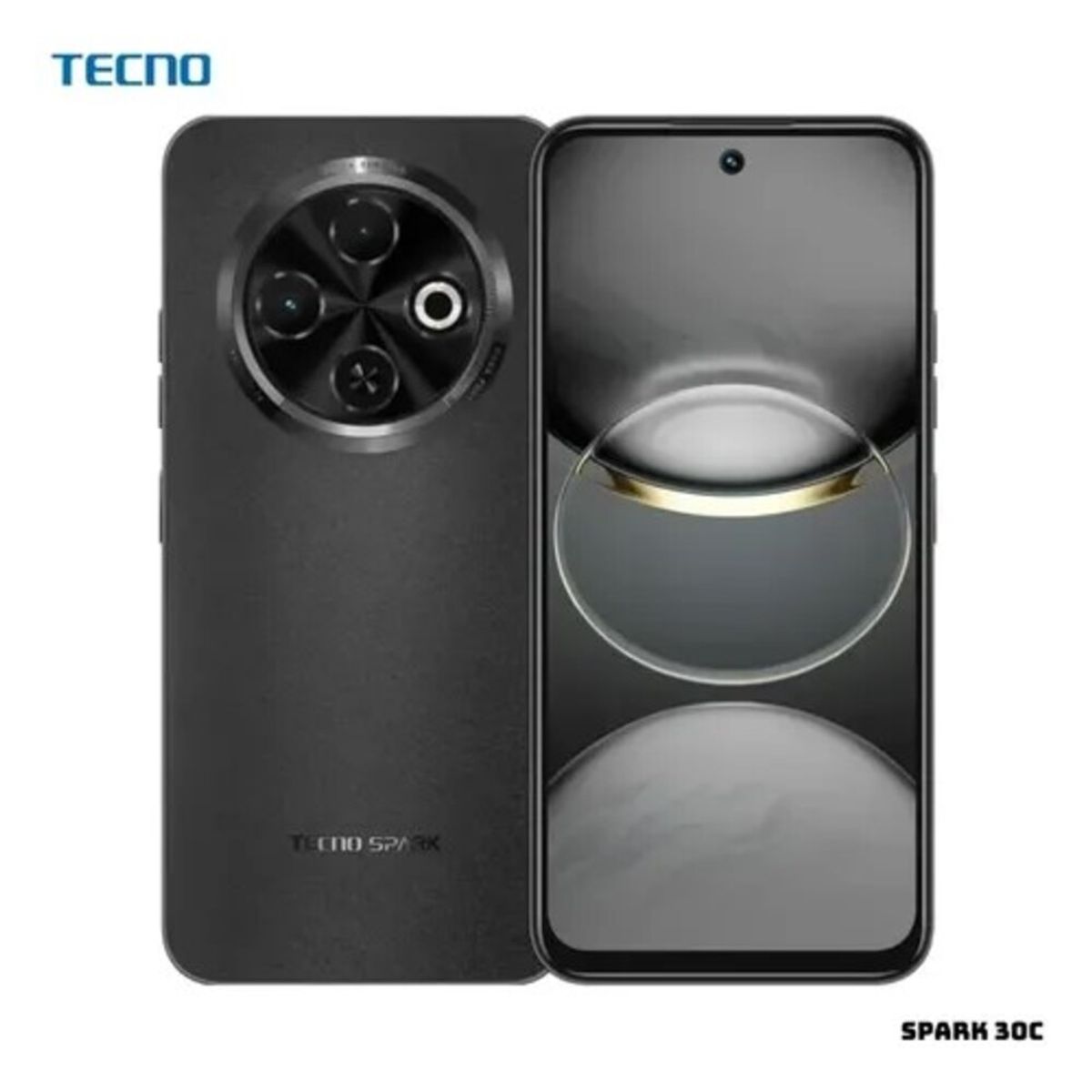 TECNO MOBILE - Celular Tecno Spark 30C 4GB 256GB Negro