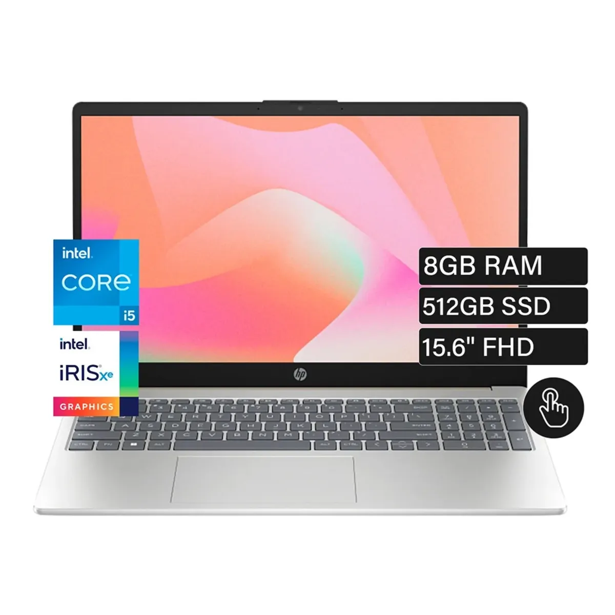 HP - Laptop HP 15-FD0152LA 15.6  Intel Core i5 512GB SSD 8GB