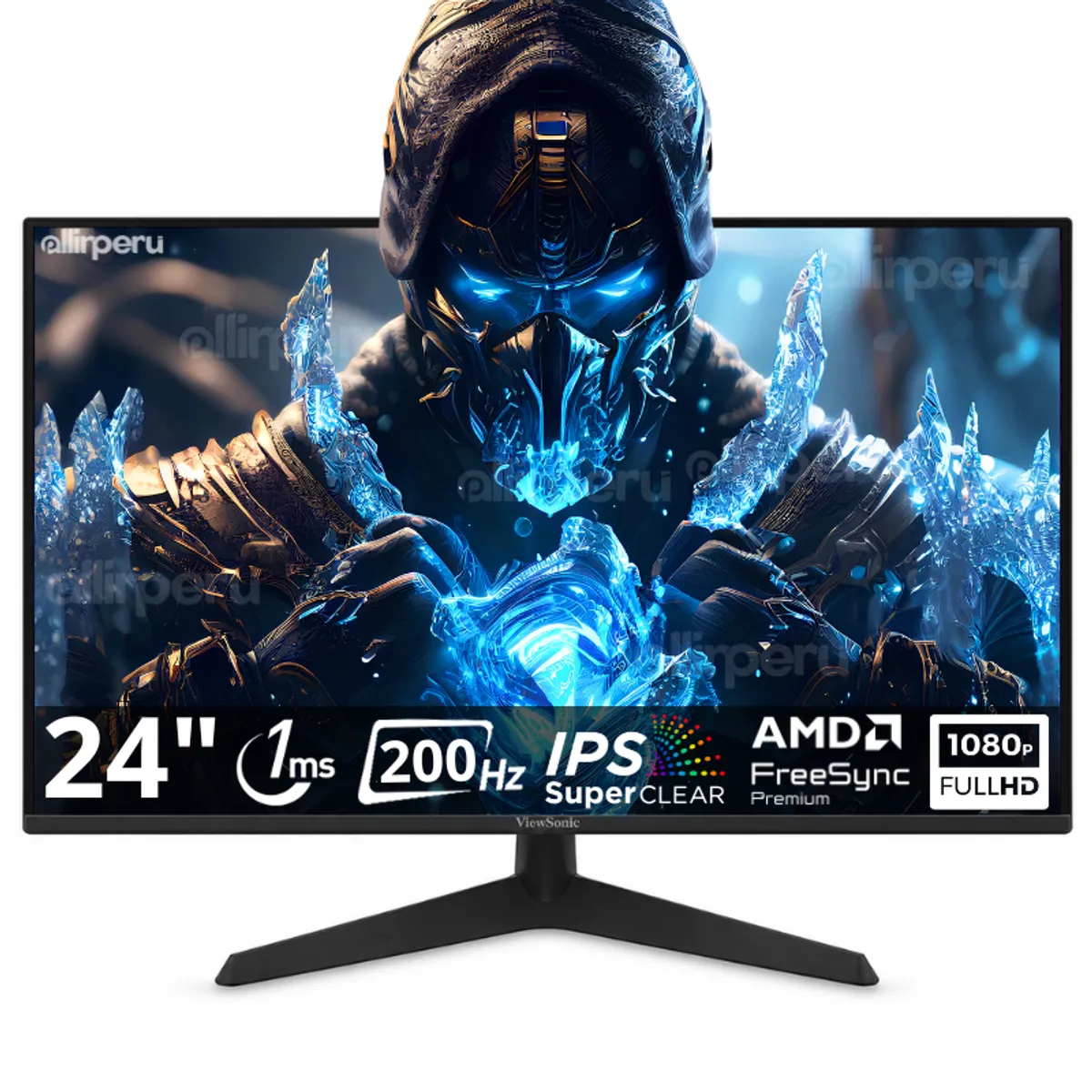 Monitor Gamer ViewSonic VX2429 23.8" IPS FHD 200Hz 1ms FreeSync, marca VIEWSONIC - Foto Principal