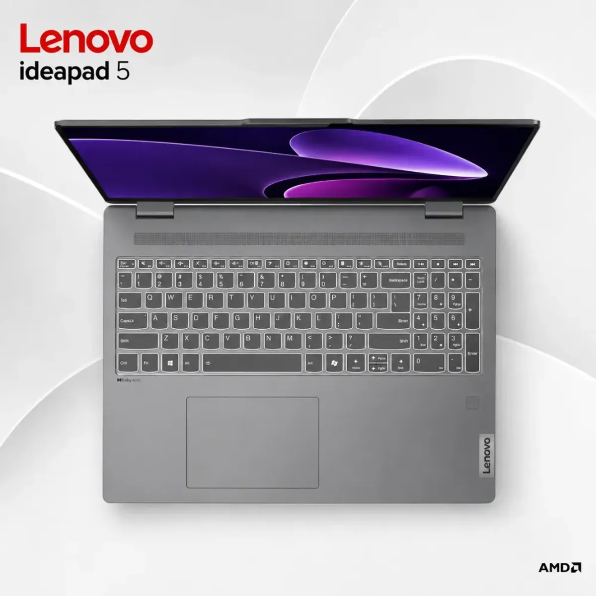 LENOVO - Laptop Lenovo IdeaPad 5 2 en 1 16AHP9 AMD Ryzen 7 8845HS 16GB RAM 1TB SSD 16" WUXGA Táctil 83DS0056US