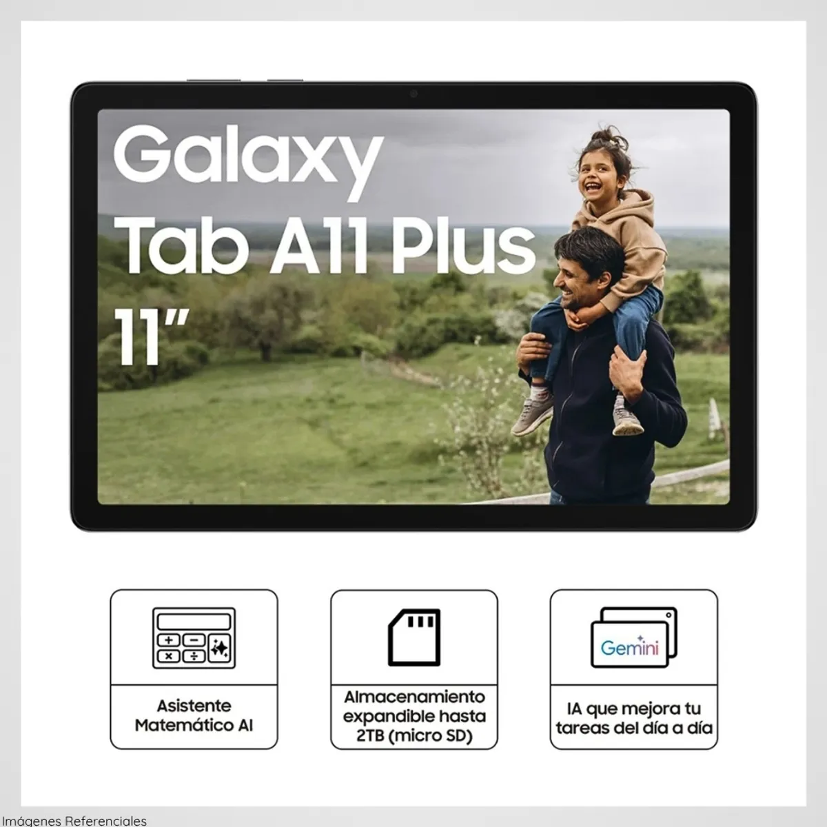 SAMSUNG - Tablet Samsung Galaxy Tab A11 Plus 11"  WUXGA 6GB RAM 128GB - Gray