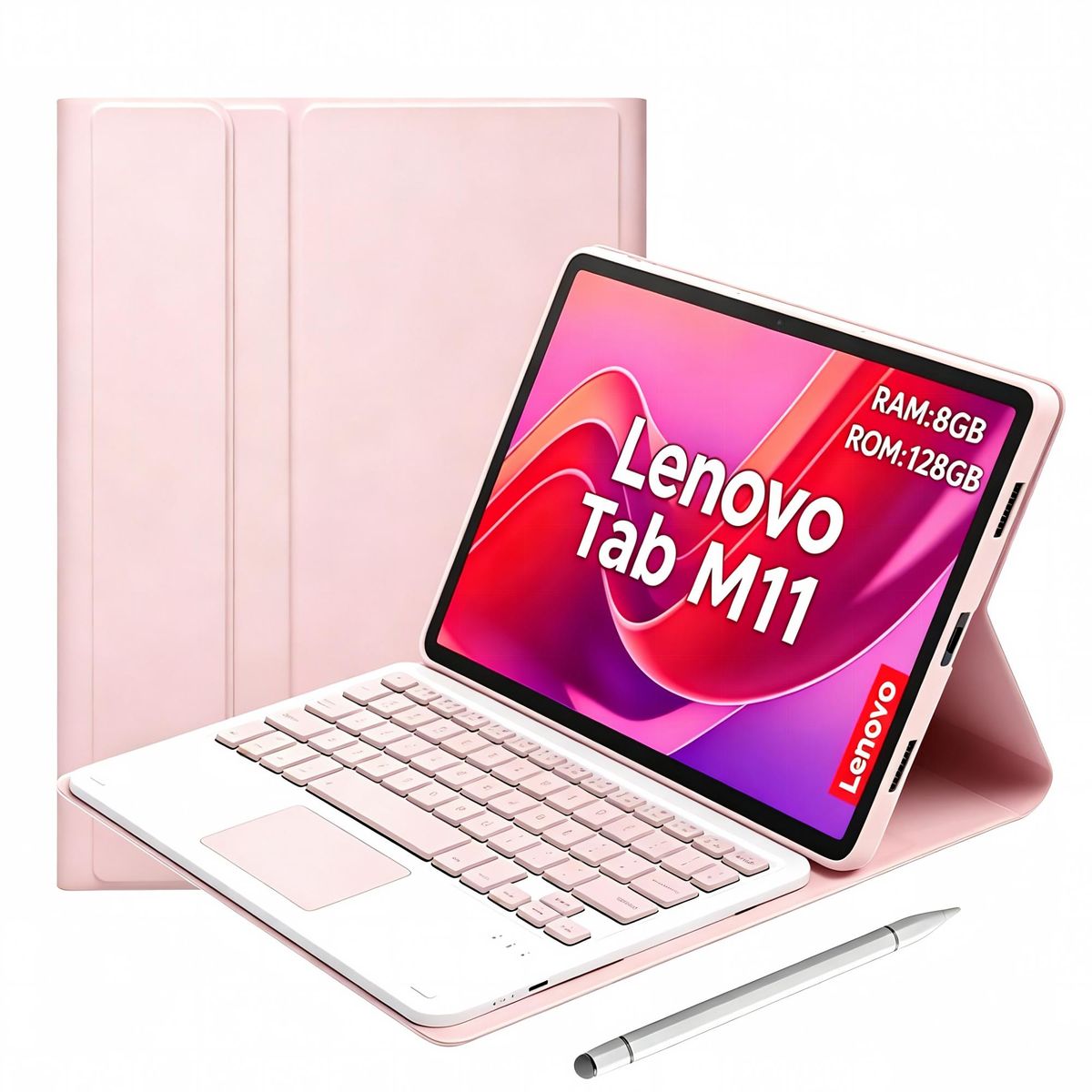 LENOVO - Tablet Lenovo M11 8GB+128GB 11" WiFi + ROSA Teclado+ lápiz