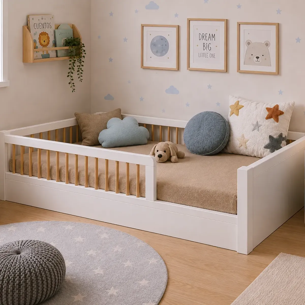 VENTITAS HOME - CAMA MONTESSORI VENTITAS HOME BLANCO