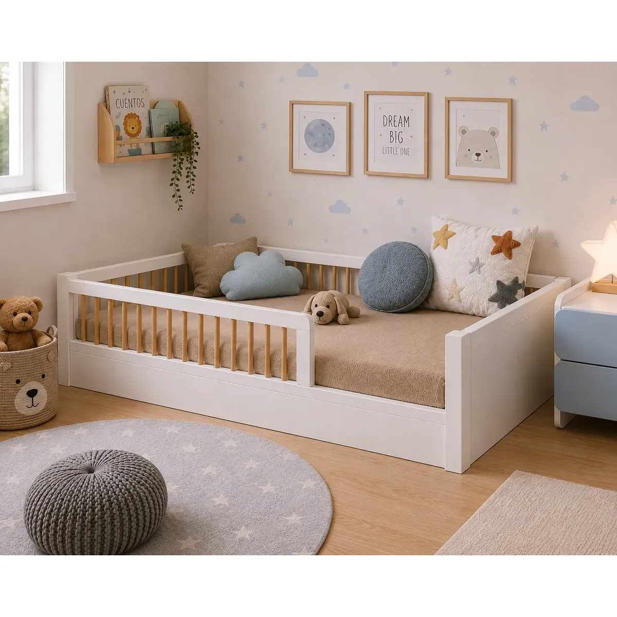 VENTITAS HOME - CAMA MONTESSORI VENTITAS HOME BLANCO