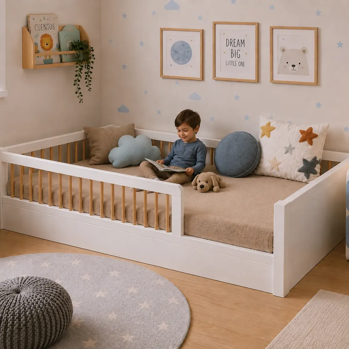VENTITAS HOME - CAMA MONTESSORI VENTITAS HOME BLANCO