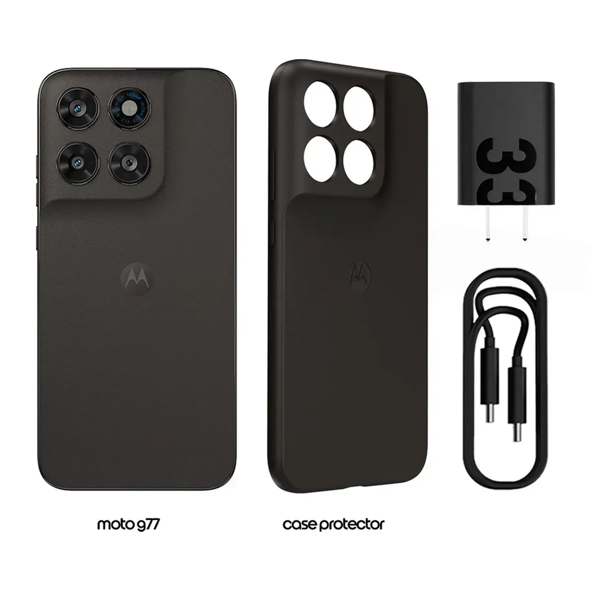 MOTOROLA - MOTOROLA MOTO G77 5G 8GB  256GB  NUEVO -  COLOR  NEGRO