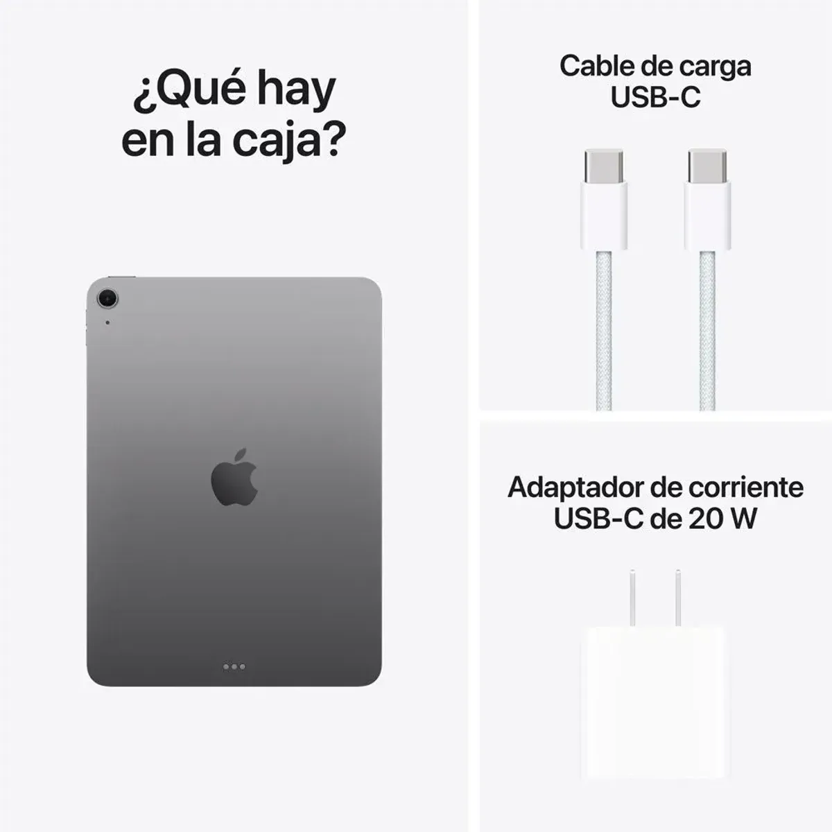 Apple 11-inch iPad Air M4 Wi-Fi 128GB - Space Gray, marca APPLE - Foto 2