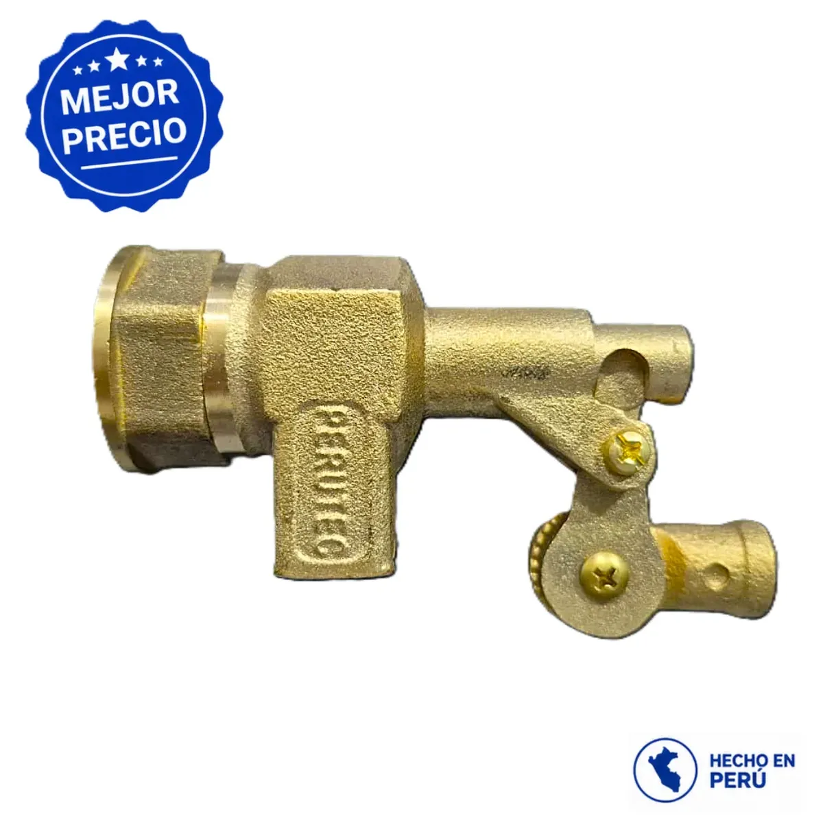 P PERU TEC - Valvula Cisterna 1" (Sin Boya)